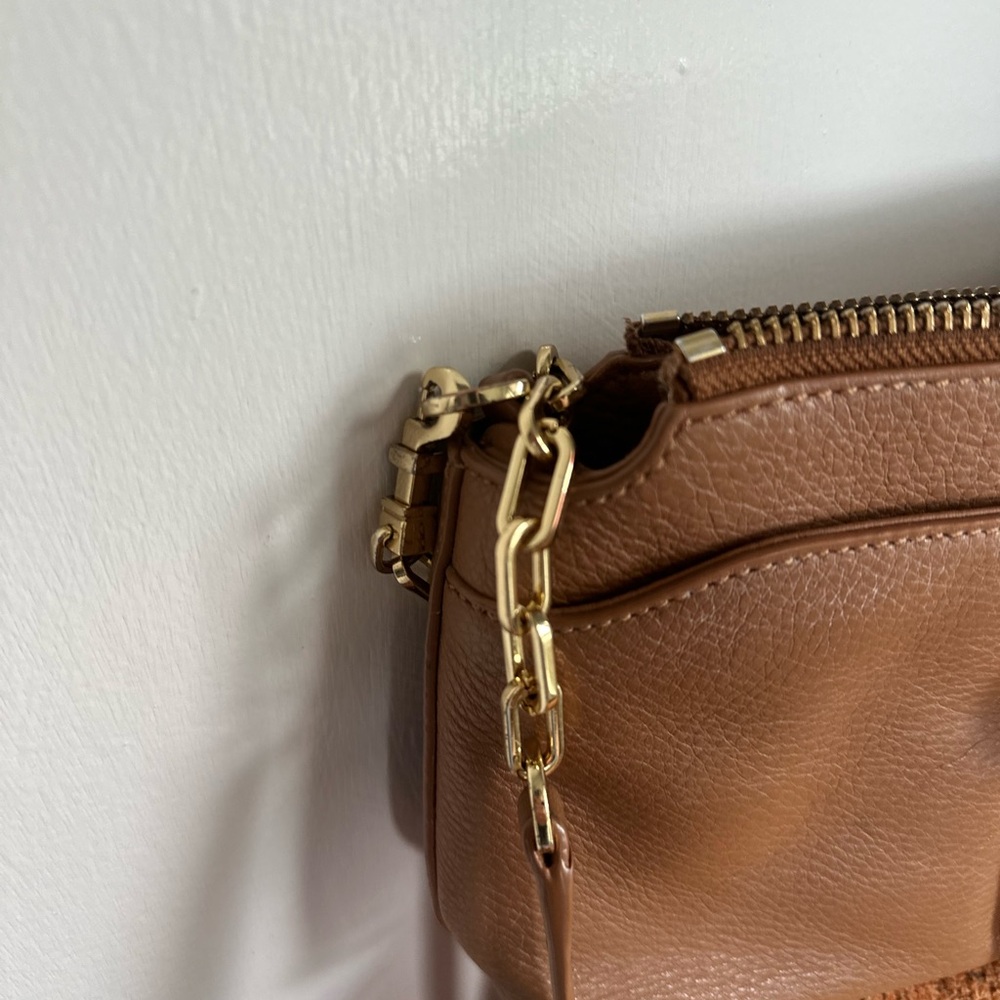 Tory Burch pebbled Leather Robinson Crossbody Bag - Picture 5 of 10